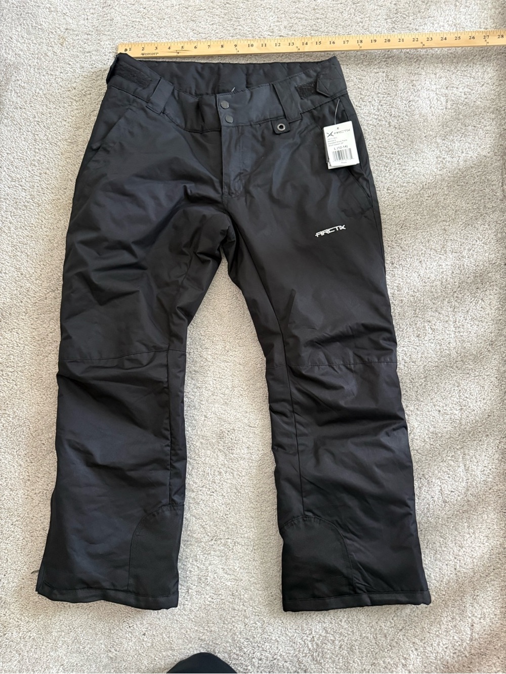 Arctix Women's Black Insulated Snow Pants - Short Inseam